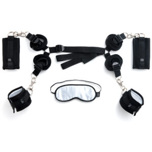 Fifty Shades of Grey - Bed Restraints Kit Black