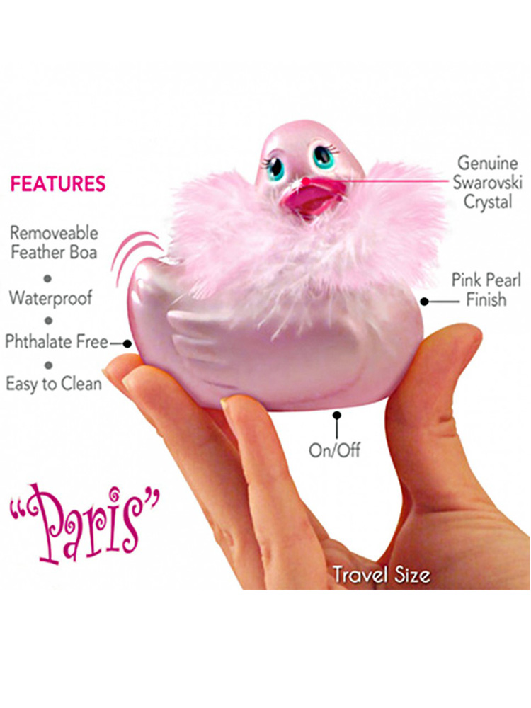 I Rub My Duckie Paris Rose | Bath or Shower Vibrator - Image 7